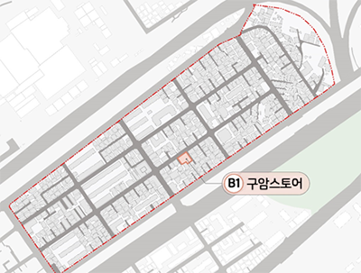 구암스토어(리모델링) 위치도