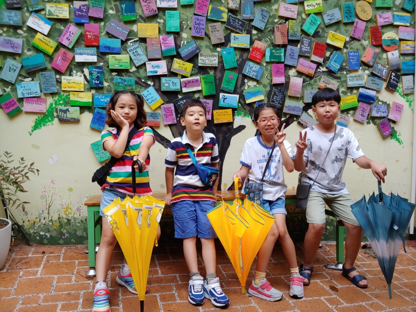 2019년 8월22일(목) 북면무동초등학교 아이들 방문#2